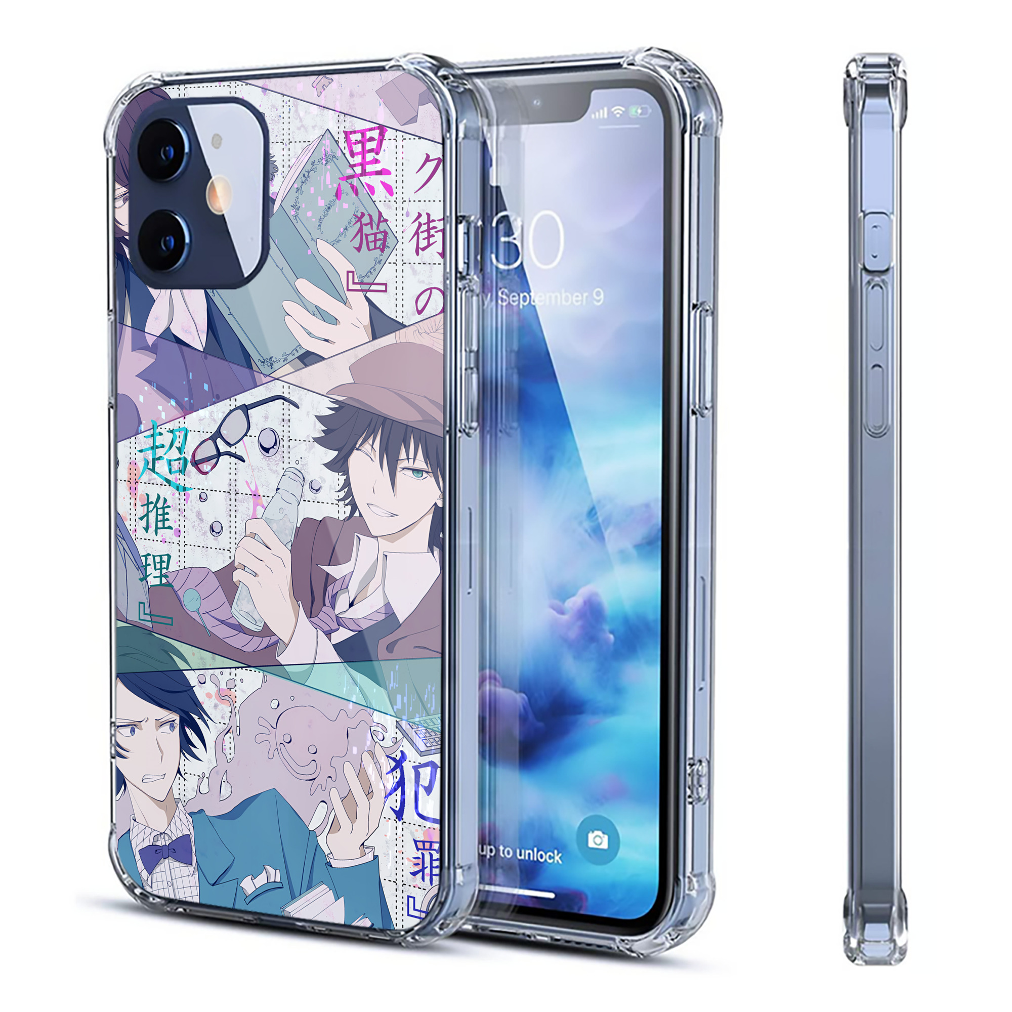 （画像用） 文豪ストレイドッグス Bungo Stray Dogs 【iPhone 12シリーズ対応】透明スマホケース（クリアソフトケース）